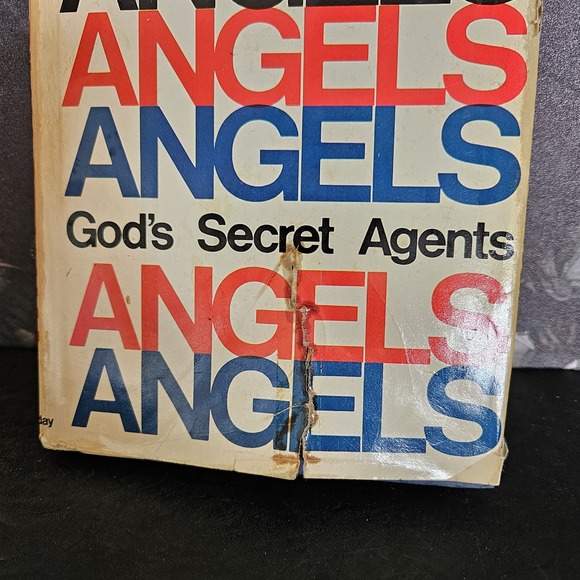 Vintage ANGELS GOD'S SECRET ANGENTS by Billy Graham HC DJ‎ 1st Edition - 1975 - Picture 2 of 7